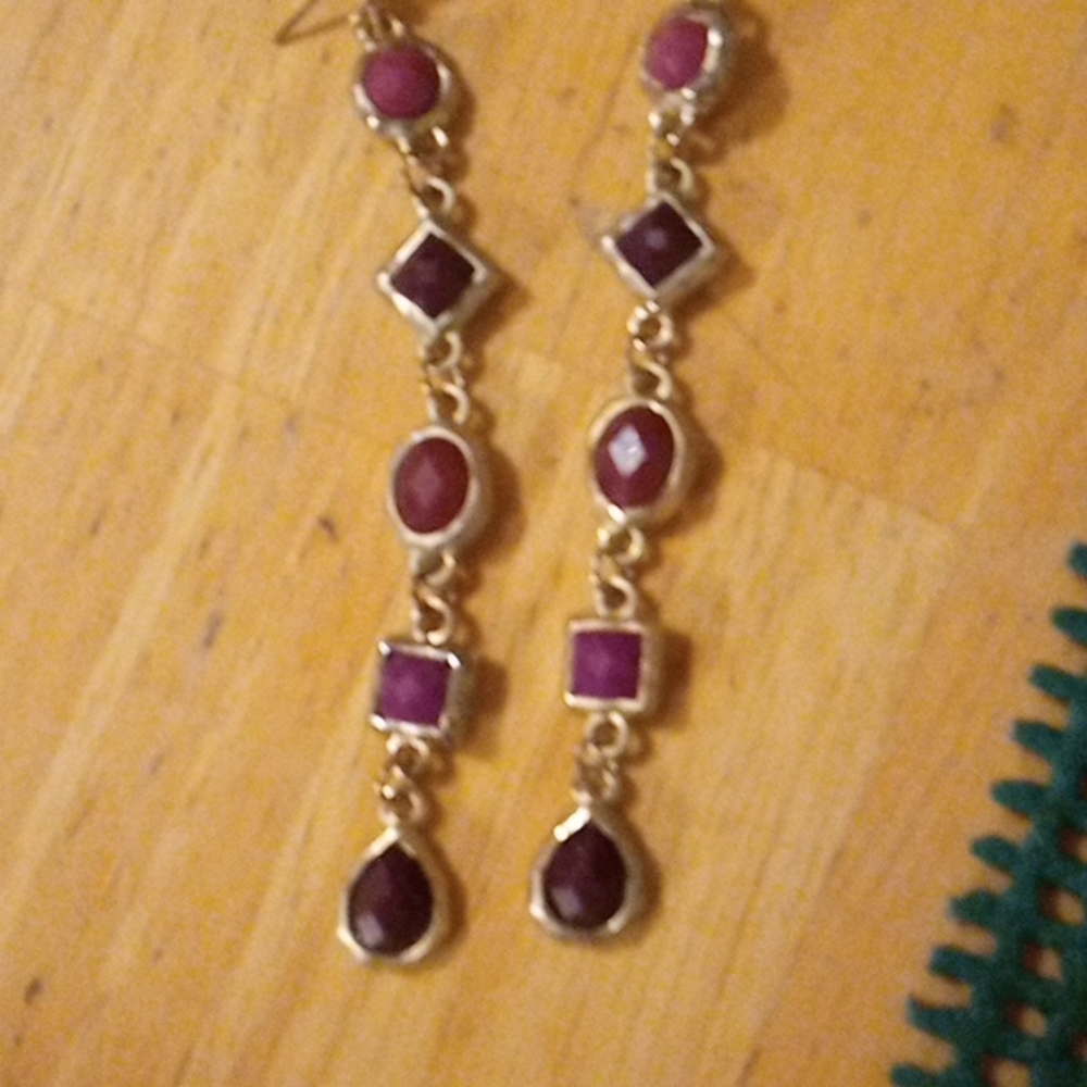 Dangling earrings